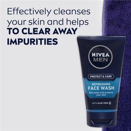 NIVEA MEN Protect & Care Refreshing Face Wash 100ml