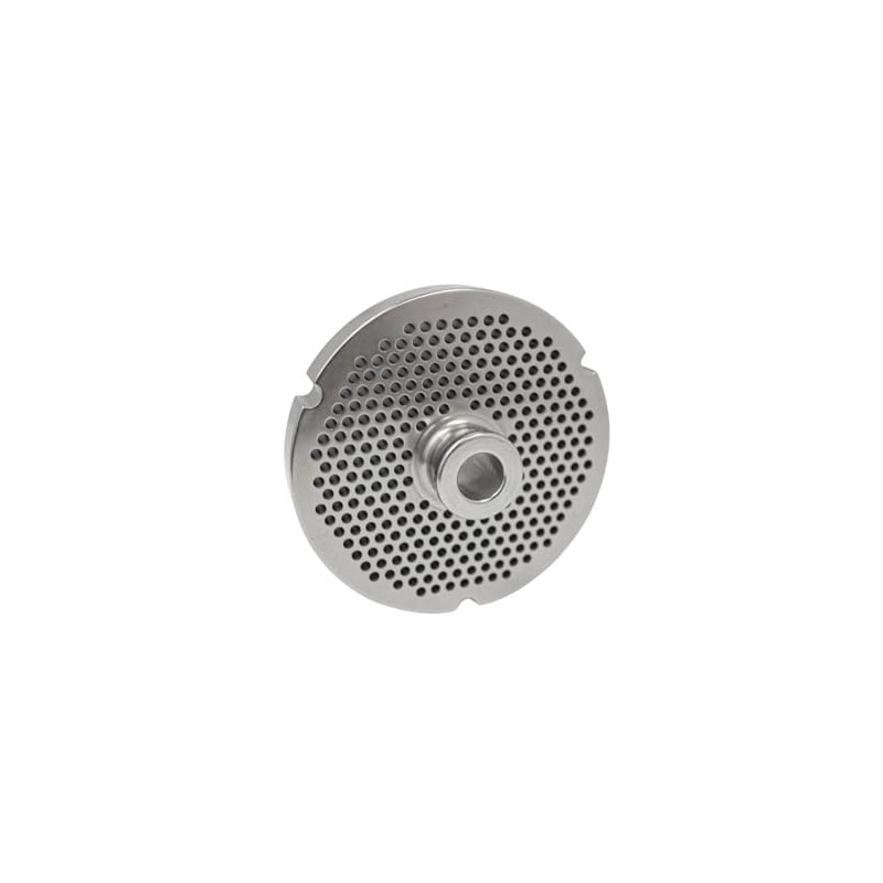 #32 Meat Grinder Plate with Hub 1/8" Hole