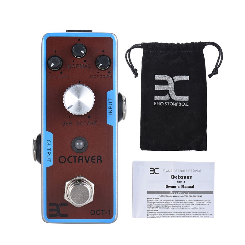 ENO EX OCT-1 OCTAVE Mini Octave Guitar Effect Pedal True