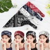 Bandana Scarf Paisley Handkerchief Hair Band Large 5ea