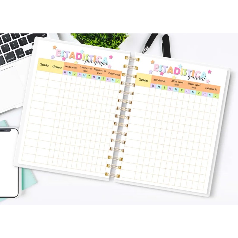 Agenda Directiva Cute 26/27 (medio Oficio)