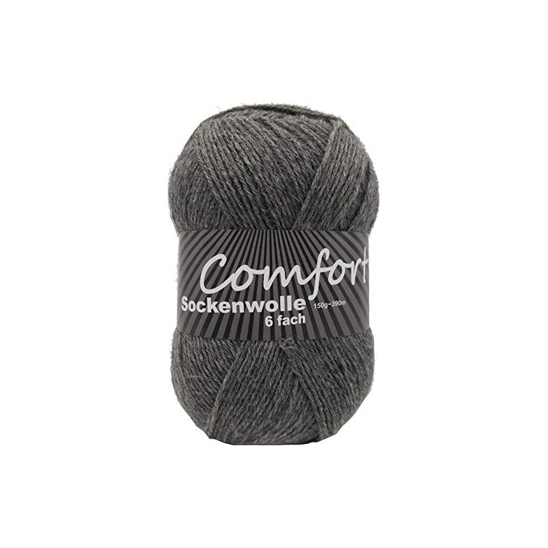 6-Ply Sock Wool, Plain Colour, 150 g, Knaul, 375 m