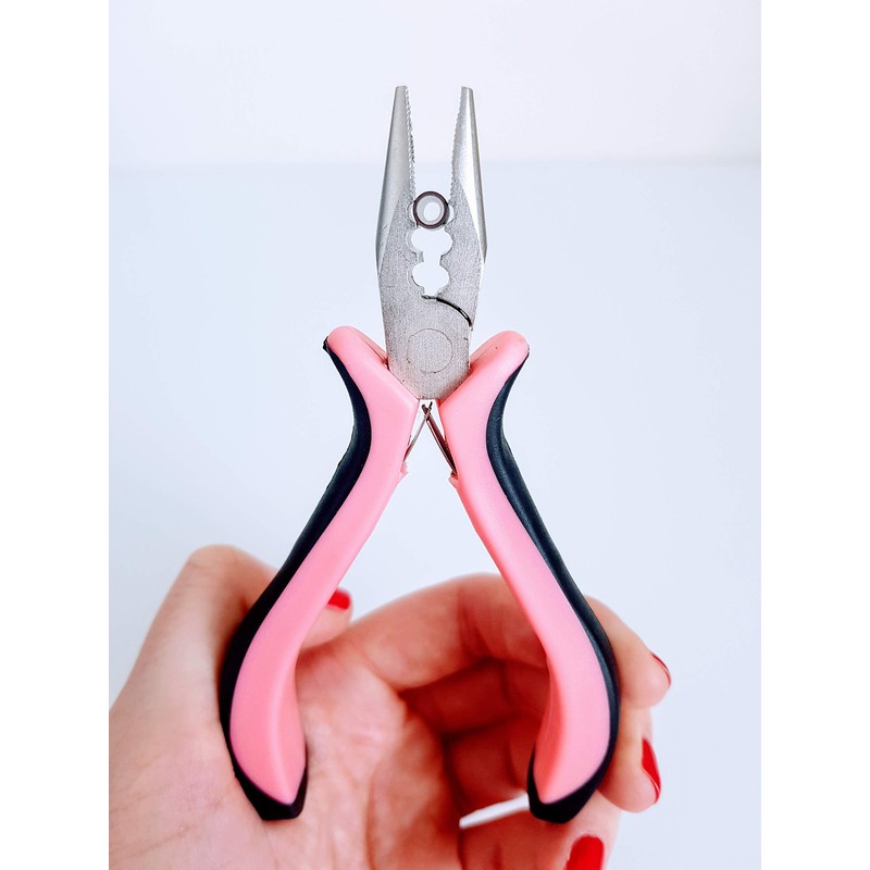 Hair Extension Pliers and Pulling Loop Tool Full Set Tools
