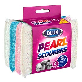 ALANNAHS ACCESSORIES 4 NON SCRATCH PEARL SCOURERS