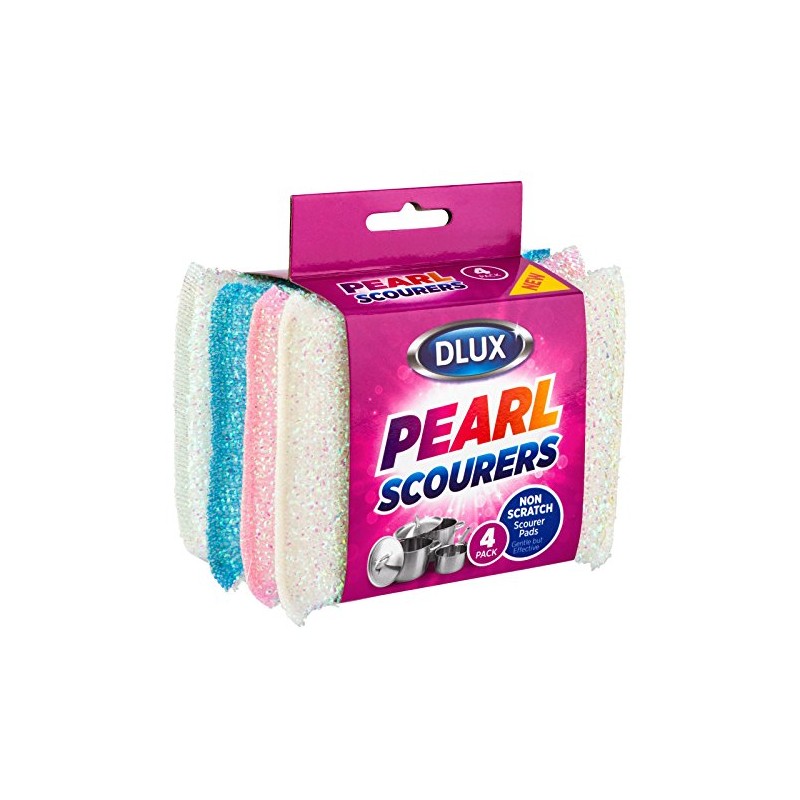 ALANNAHS ACCESSORIES 4 NON SCRATCH PEARL SCOURERS