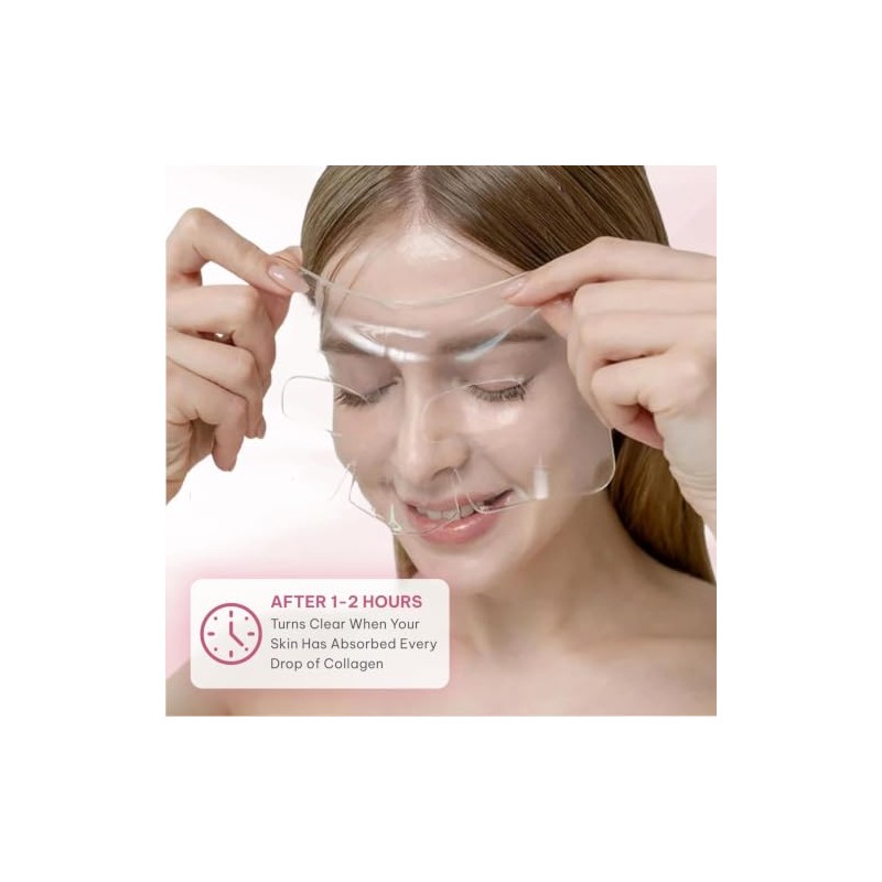 Quasi Collagen Glow Up Mask Hidratante Reafirmante 4 Piezas