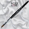 Acry Love Pincel Gallant #08 Kolinsky, Para Uñas Acrílicas, Acry