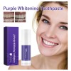 O Purple White Toothpaste Long-lasting Fresh Breath Rem 7006
