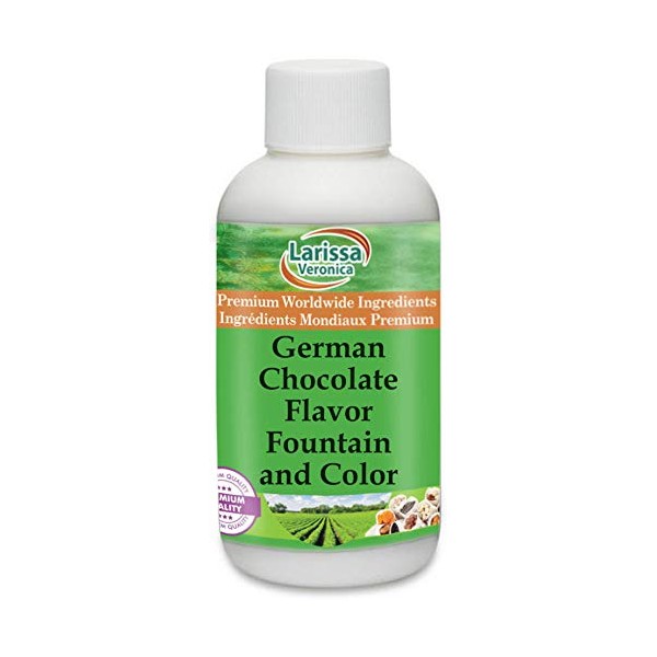German Chocolate Flavor Fountain and Color (4 oz, ZIN: 528157)