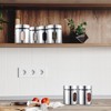 Mimorou 6 Pack Kitchen Canisters Set Airtight Coffee Sugar Tea