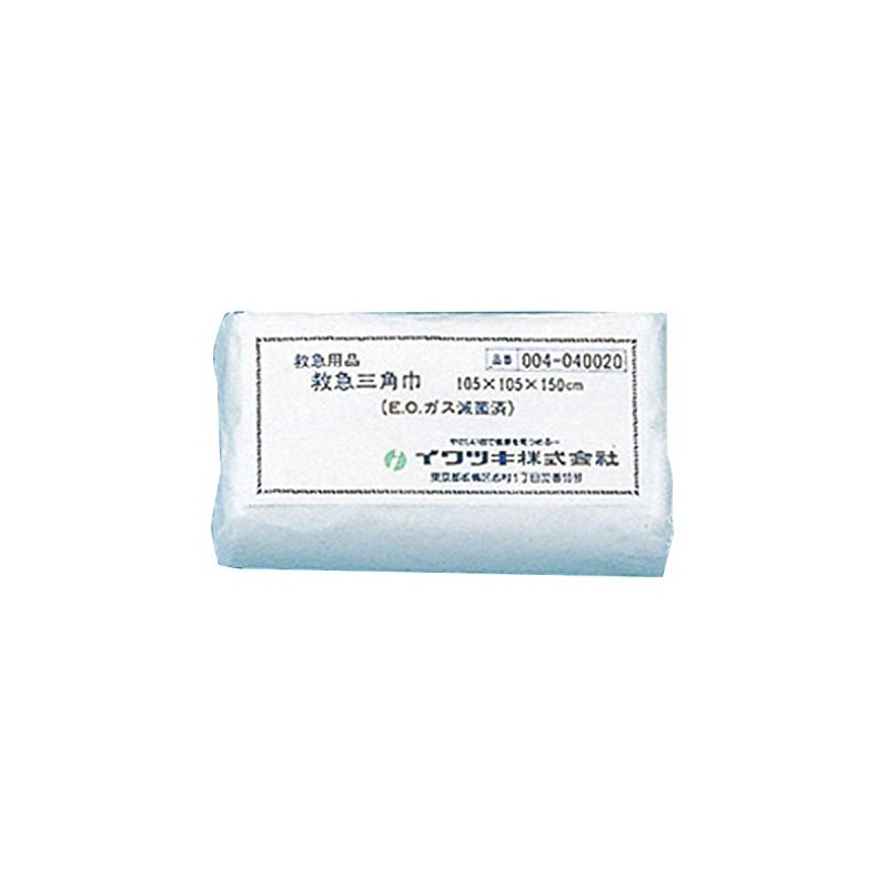 イワツキ 救急三角布(滅菌済) 040020 (105X105X150)