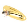 Guitar Input Jack Boat Style 6.35mm Metal Electric Guitar Input