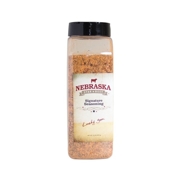 Nebraska Star Beef Signature Seasoning Bottle, 32 oz