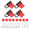 cnaodun 4 Pcs 6-10 Gauge Anderson Connector Plug 50A 12-36V