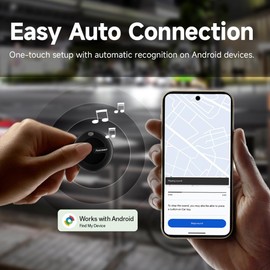 Vanyuei Bluetooth Tracker, Keys Finder and Item Locator for Keys, Bags and More, Key Tracker Tag with Holder, IP65 Waterproof Small Tracker Works with Find My (Black)