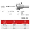 EZARC Carbide Hole Saw Heavy Duty, Hole Cutter for Stainless