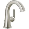 Delta Becker SpotShield Stainless 1-Handle Single Hole WaterSense Bathroom Sink