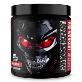 JNX SPORTS The Shadow! High Stim Preworkout | 350mg of Caffeine | Watermelon 30 Servings | Electric Energy, Mental Focus & Superhuman Strength for Men & Women