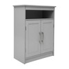 Flash Furniture Vega Bathroom Storage Organizer with Magnetic Closure Doors,