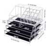 Clicmania Organizador Cosmeticos Maquillaje Acrilico Labiales Brochas