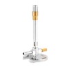 Lab Bunsen Burner, Micro Single Tube Bunsen Burner for Natural
