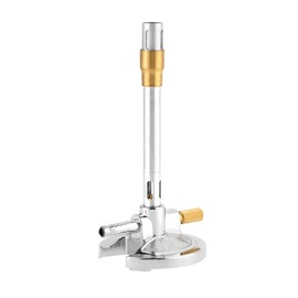 Lab Bunsen Burner, Micro Single Tube Bunsen Burner for Natural Gas & Propane & Lab Heating