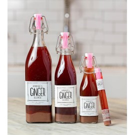 Annie's Ginger Elixir, 8.5oz 1-Pack, Pure Natural Organic Ginger Shot, Digestive Cleanse Tonic Boosts Immune Defense, Daily Gut Health and Wellness, Non-GMO Beverage