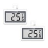ORIA Fridge Freezer Thermometer, 2 Pack Refrigerator Thermometer with ℃/℉