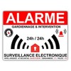 Home Alarm Sticker Electronic Surveillance 8 x 6 cm