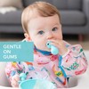 Bumkins - Juego de utensilios para bebé, cucharas de silicona