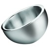 Winco DWAB-S 1-1/2 quart Angled Double Wall Insulated Stainless Steel