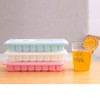 1 piece Nuvalu Plastic 16-Cavity Ice Cube Tray With Lid