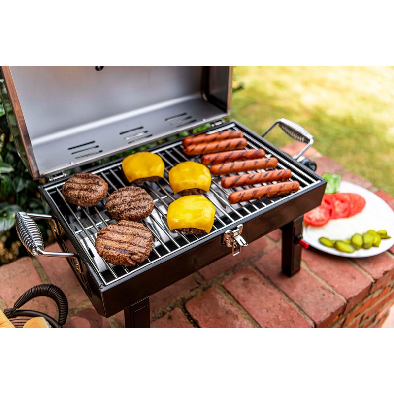 Char-Broil Stainless Steel Portable Liquid Propane Gas Grill