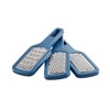 Simply Lakeland Stackable 3-Piece Grater Set Contains fine, Course and