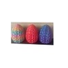 3PCS Mini 3D Printed Dragon Egg Keychains - Articulated Fidget