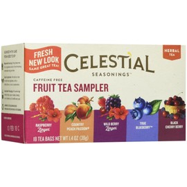 Celestial Seasonings Fruit Tea Sampler Tea Bags - 18 ct - 6 pk