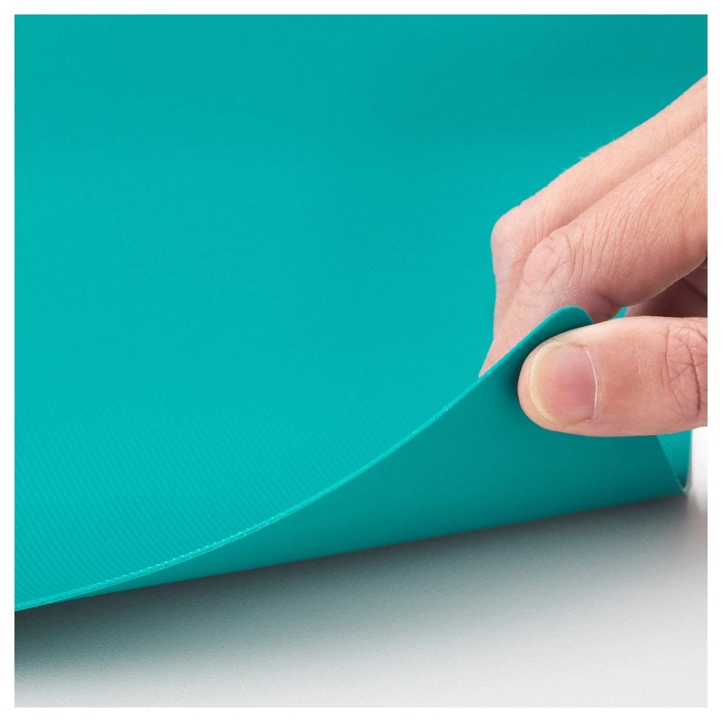 Bendable Chopping Board, Dark Grey, Dark Turquoise, 28x36 cm, Flexible,