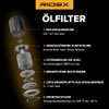 RIDEX Oil Filter 7O0161 Antara Captiva (C100, C140) 126 mm