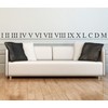 Roman Numerals Stencil 3/4" Reusable Small Roman Numerals
