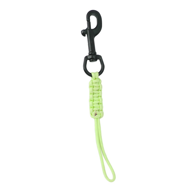 Hand Woven Diving Lanyard Anti Lost Strap Luminous Underwater Safety