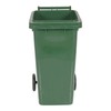 32 Gallon Poly Trash Can Green