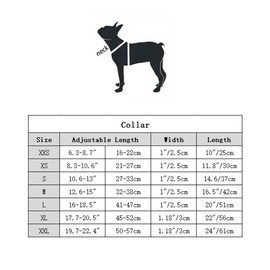 HimyBB Adjustable Studded Dog Collar PU Leather Black Small