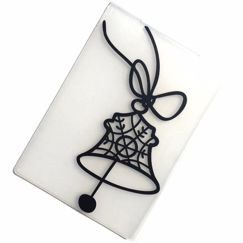 Bell Christmas Plastic Embossing Folder for Scrapbook DIY Album Card