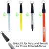 2 Pack - Retractable Pen Holder (Marker & Carpenter Pencil