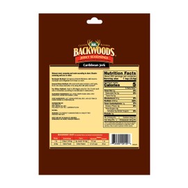LEM Products Backwoods Caribbean Jerk Jerky Seasoning, Ideal for Wild Game and Domestic Meat, Seasons Up to 25 Pounds of Meat, 21.3 Ounce Packet with Pre-Measured Cure Packet Included