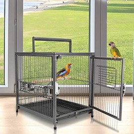 Mcage Pet Products Travel Carrier for Birds Parrot