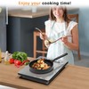 Noxton Portable Electric Stove 110V, 1800W Single Burner Electric Cooktop,