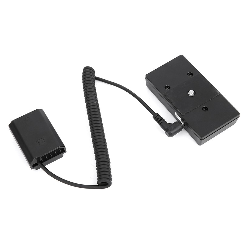 Portable F970 Dummy Battery Pack Coupler Adapter for NP-FZ100 Battery