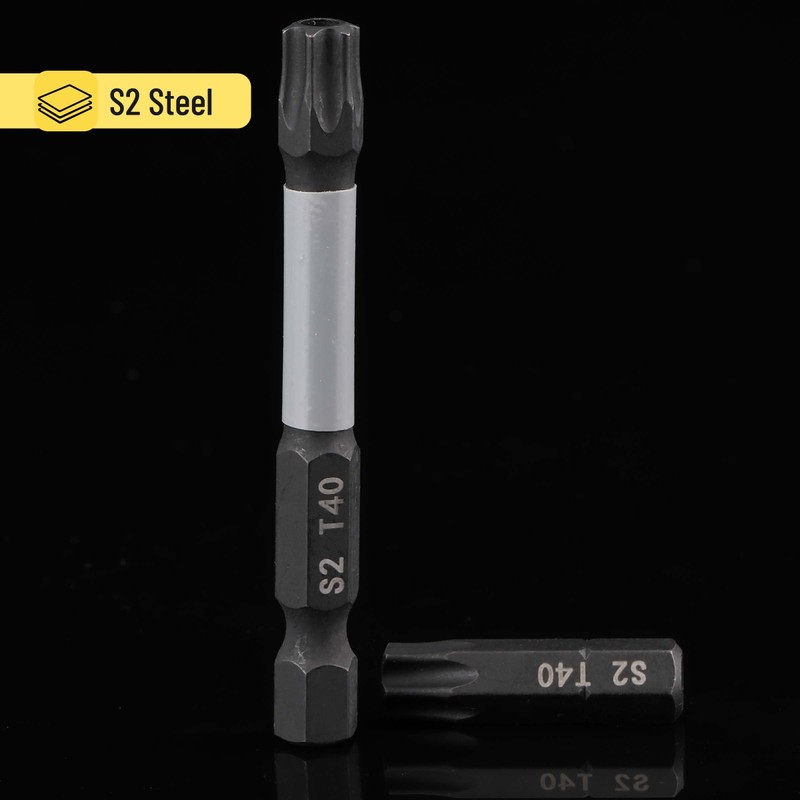 Bates- Torx Bit Set, 24 pcs, T5-T40, Tamper Resistant Torx