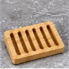 Bamboo Soap Dish for Bathroom & Shower – Self-Draining Design